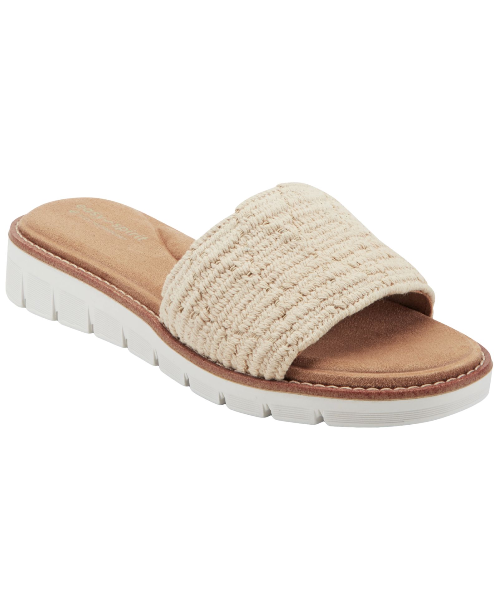 Easy Spirit Женский Jadyn Woven Flat Slip-On Sandals
