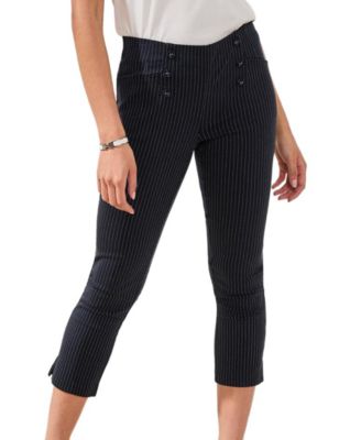 TRIBAL Women's Pinstripe Pull-On Pants