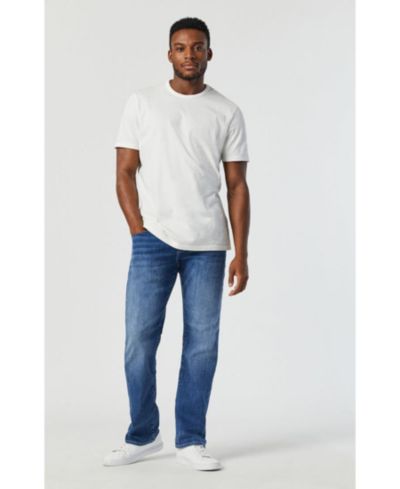 Mavi Jeans Мужские джинсы Marcus Slim Straight Leg, Mid Foggy Feather