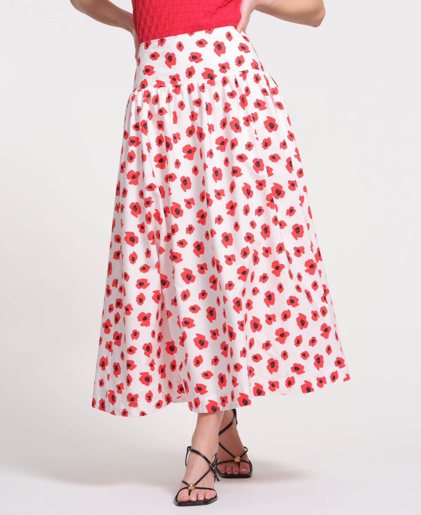 Женская макси-юбка Isaac Mizrahi Floral Printed
