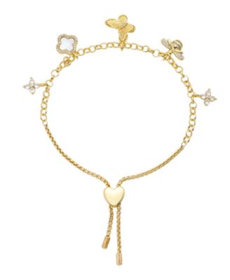 Unwritten Cubic Zirconia Butterfly Bolo Bracelet
