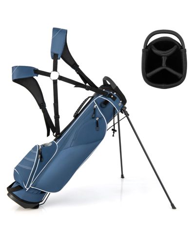 Сумка для гольфа Mecale Golf Stand Cart Bag с 4-секционным разделителем и карманами