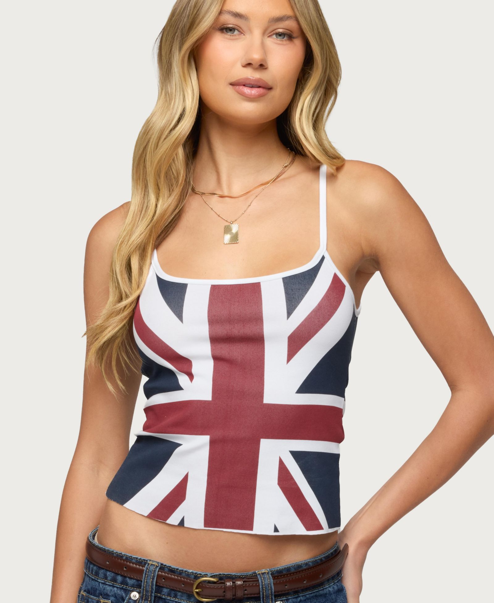 Edikted Женский топ-майка Uk Babe