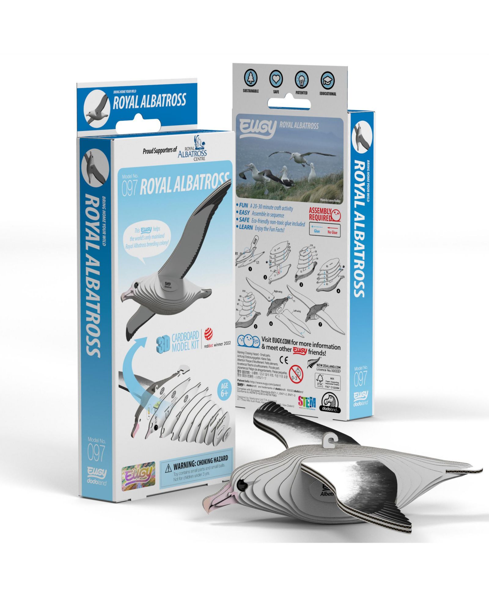 3D пазл Eugy Royal Albatross