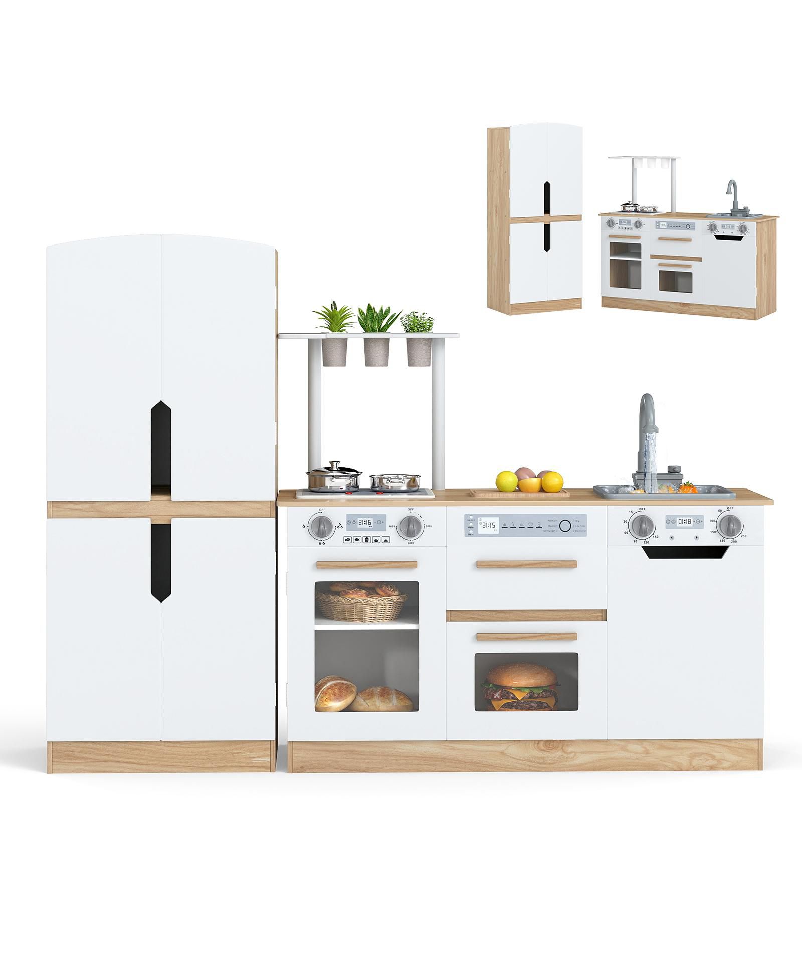 Детский игровой набор Mecale Kitchen с холодильником и водой