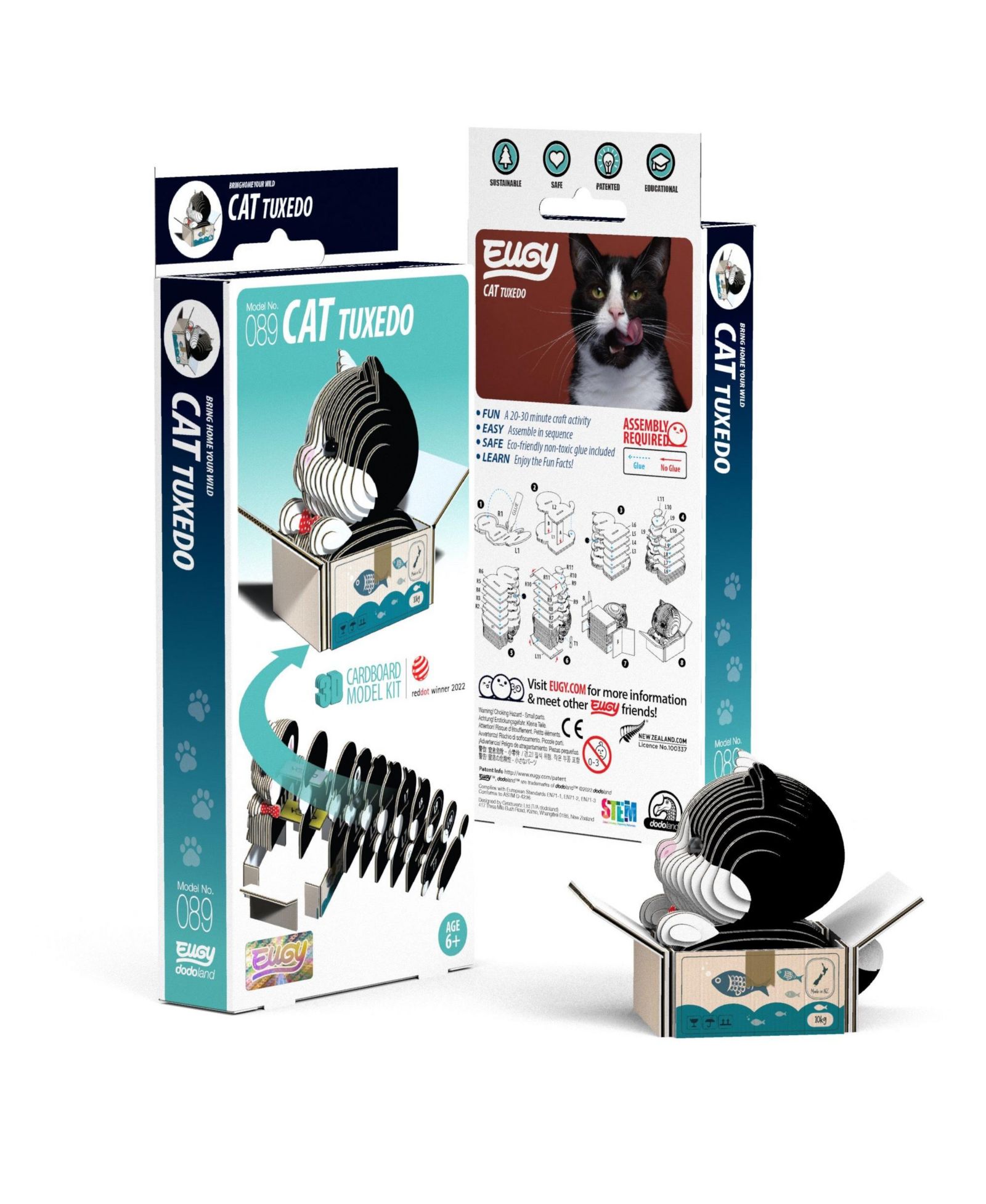 Eugy Cat 3D пазл
