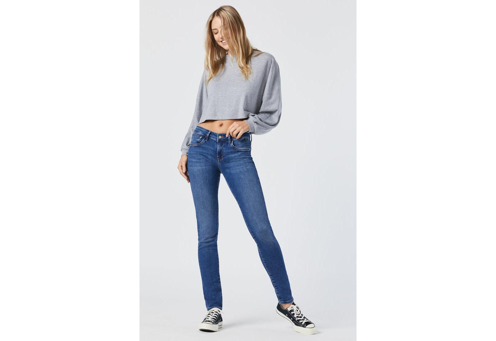Женские джинсы Mavi Jeans Alexa Mid Rise Skinny
