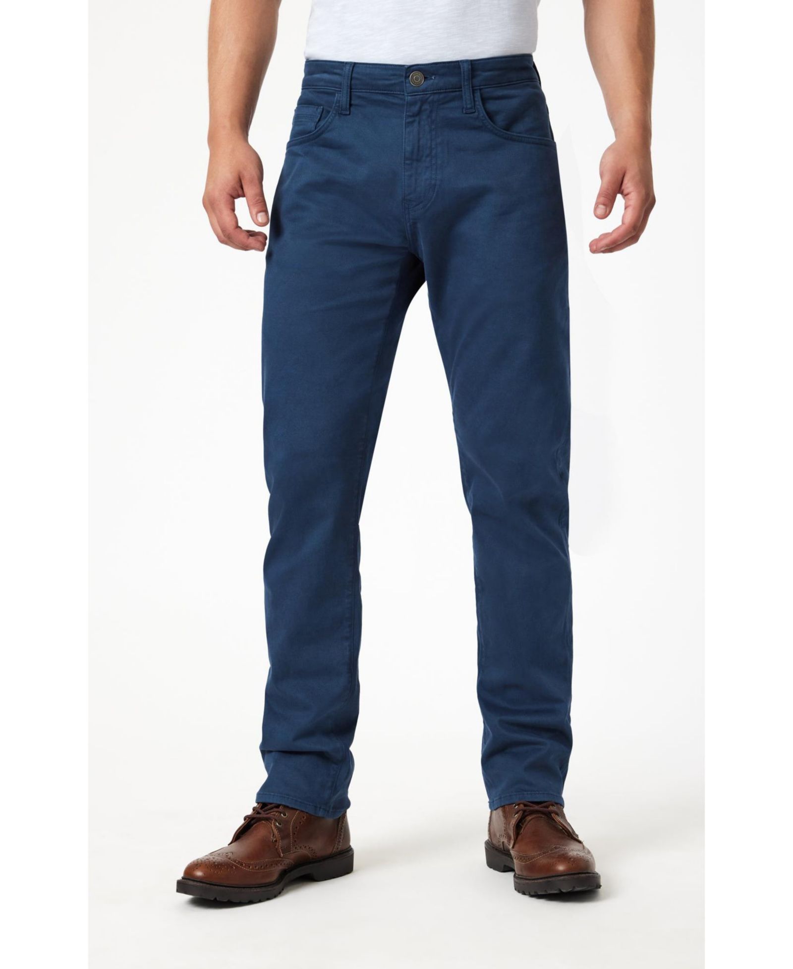 Mavi Jeans Men's Zach Straight Leg In Sky Casual Twill Pants