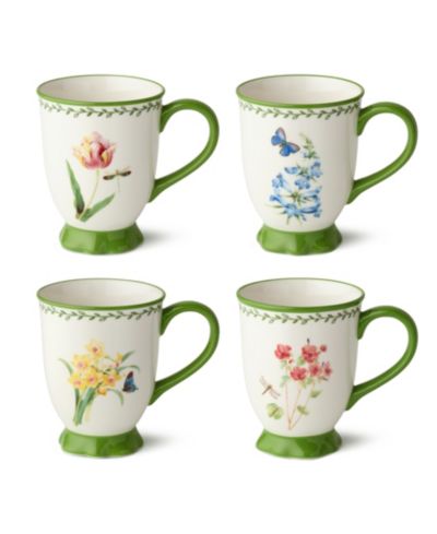 Certified International Mirabella Mugs, Set of 4