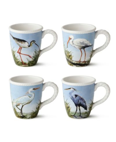 Набор кружек Certified International Coastal Birds 4 шт.