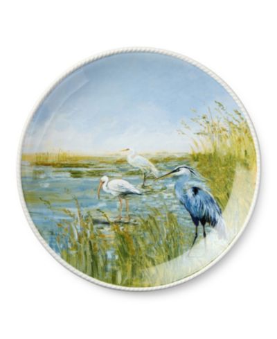 Certified International Coastal Birds Round Platter
