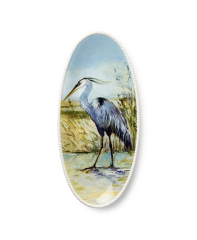 Сервировочное блюдо Certified International Coastal Birds Fish Platter