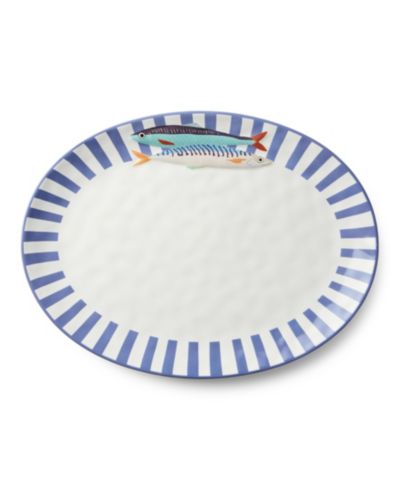 Certified International Something Fishy Oval Platter