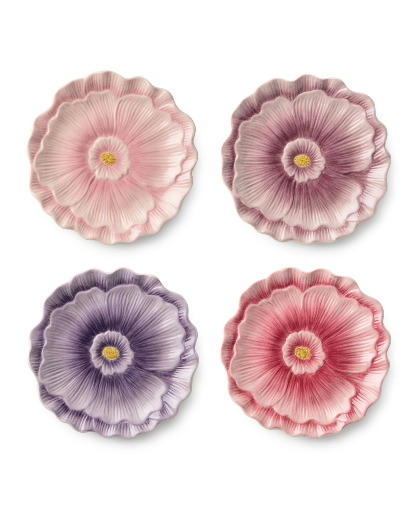 Десертные тарелки Certified International Wildflowers Floral, набор из 4 штук