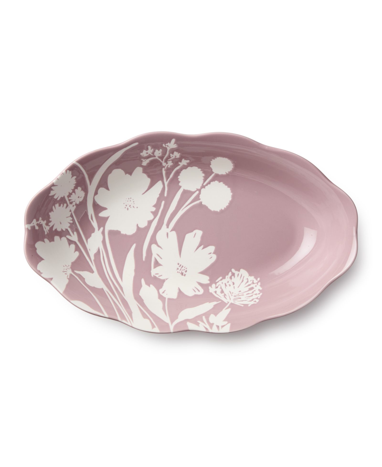 Certified International Wildflowers Oval Bowl