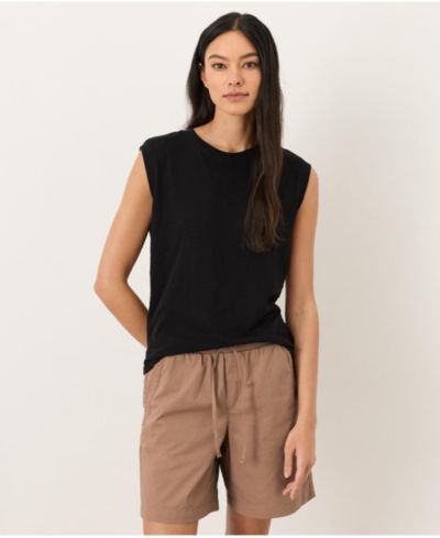 Pact Women's Cotton Featherweight Slub Relaxed Muscle Tee