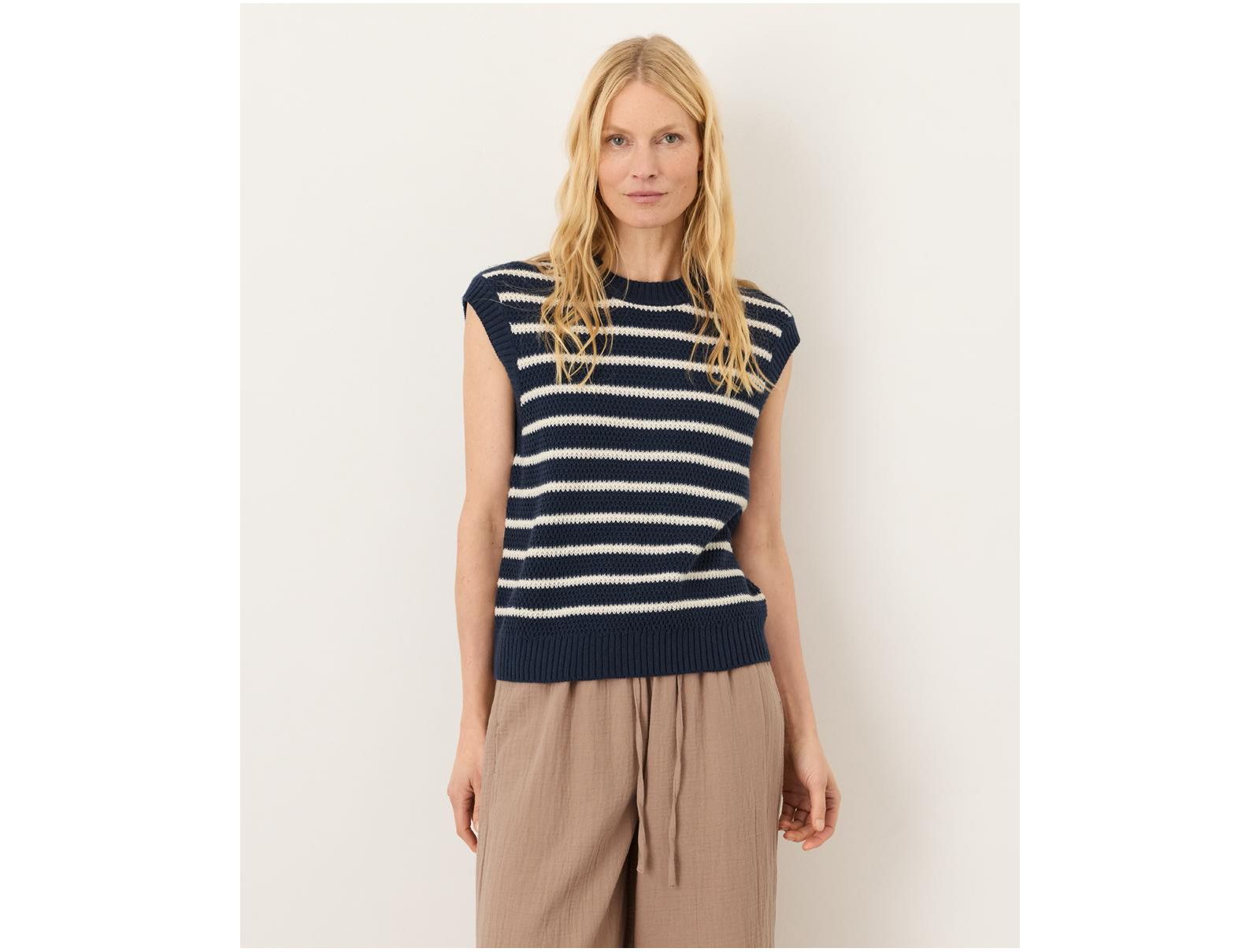 Женский топ Pact Organic Cotton Shoreline Relaxed Shell