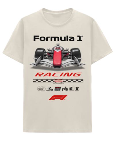 Мужская футболка Hybrid Apparel Formula 1 Short-Sleeve Crewneck