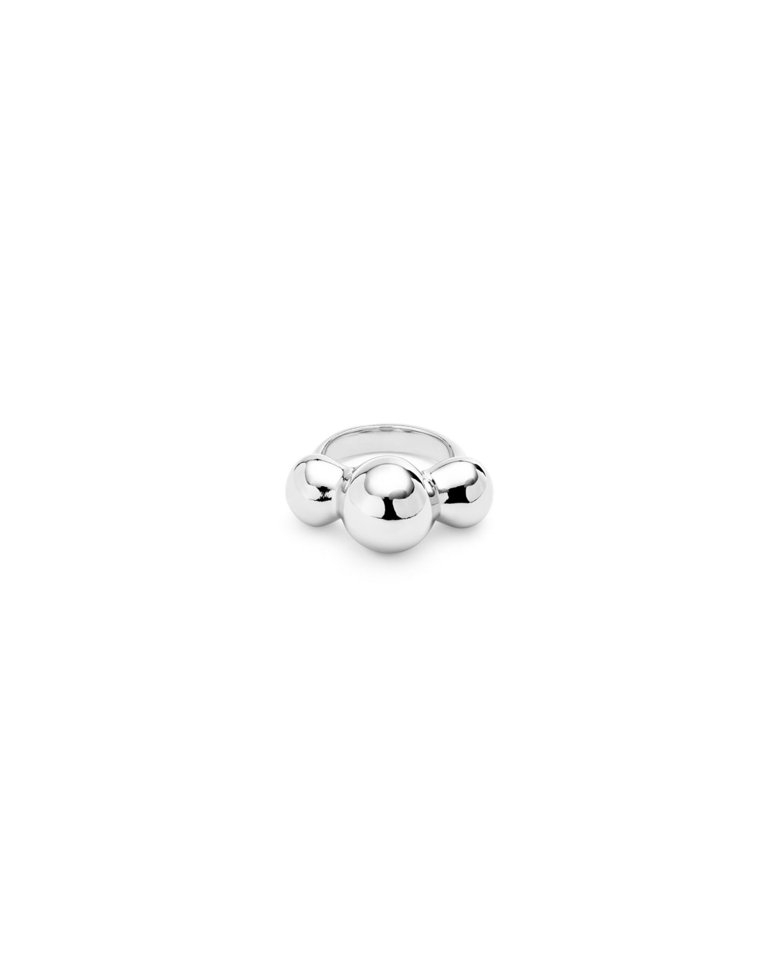 Кольцо UNOde50 Three Central Ball Ring