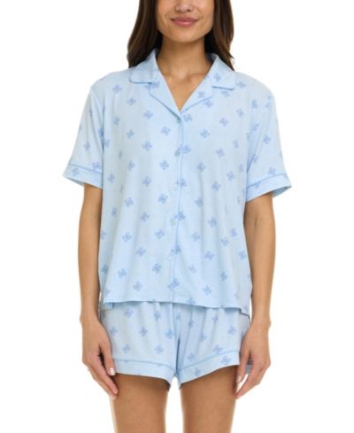 Комплект пижамы Flora by Flora Nikrooz Women's Brenna Knit 3-Piece