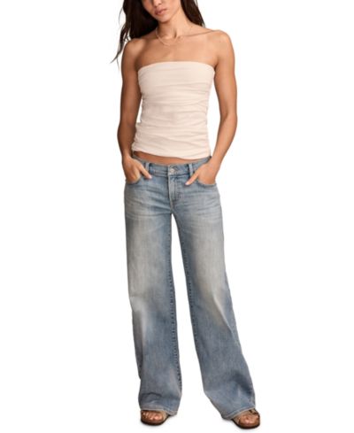 Lucky Brand Women's Mid-Rise Sweet Wide-Leg Jeans