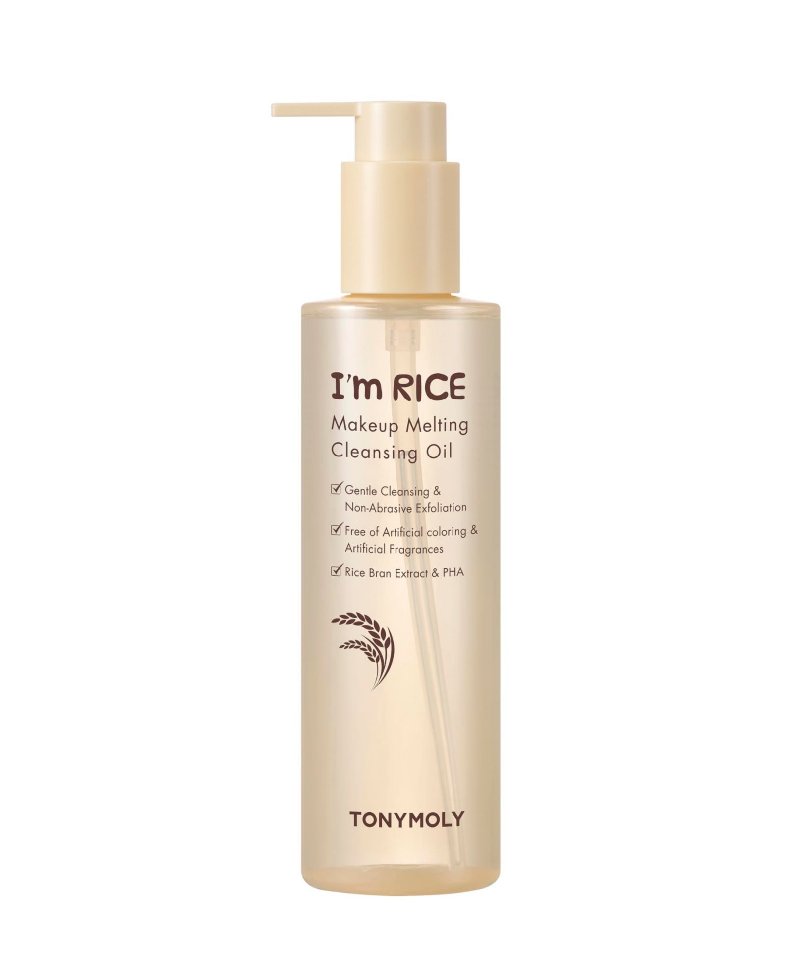 TONYMOLY Очищающее масло для макияжа I'm Rice, 7.27 oz.