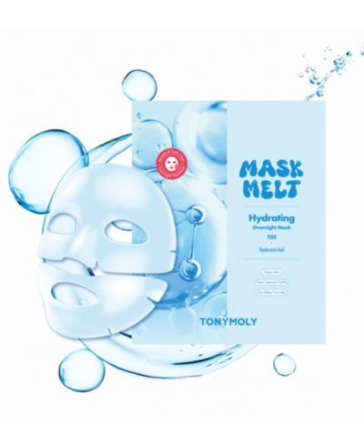 TONYMOLY Гидрогелевая увлажняющая ночная маска Mask Melt, 1.30 oz.