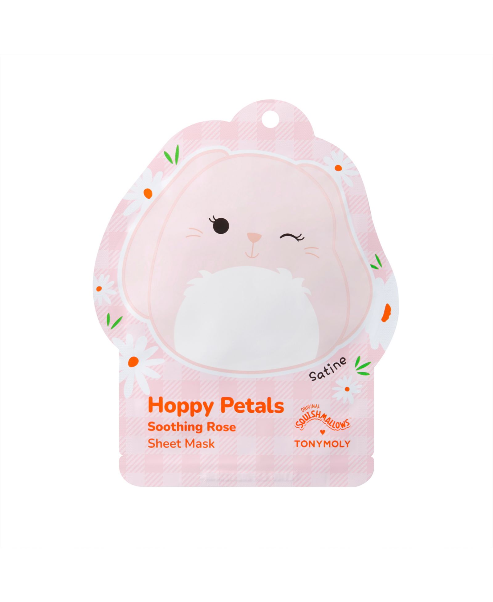 TONYMOLY тканевая маска для лица Satine Hoppy Petals Rose, 0.71 oz.