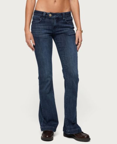 Женские джинсы Edikted Roccio Low Rise Bootcut