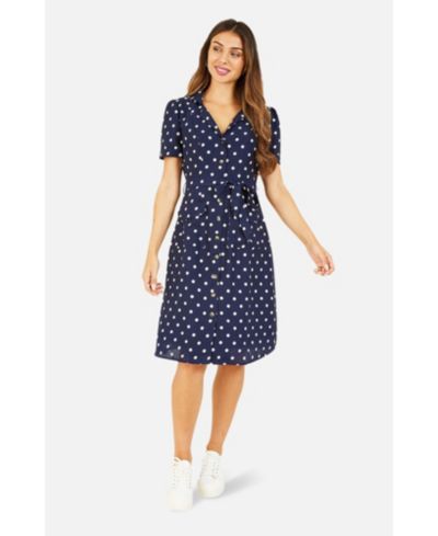 Платье Yumi Women's Retro Shirt Polka Dot
