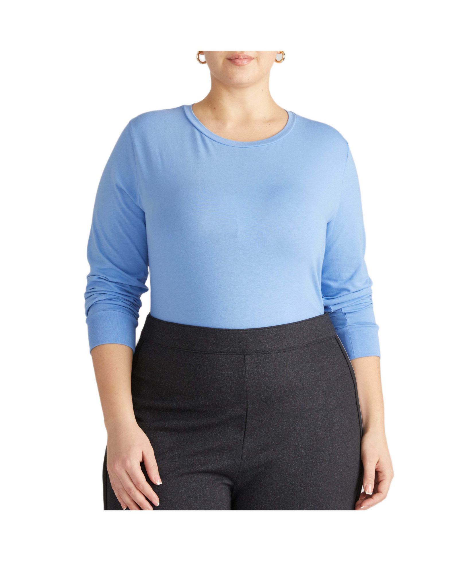 Universal Standard Plus Size Long Sleeve Women's Tee Rex