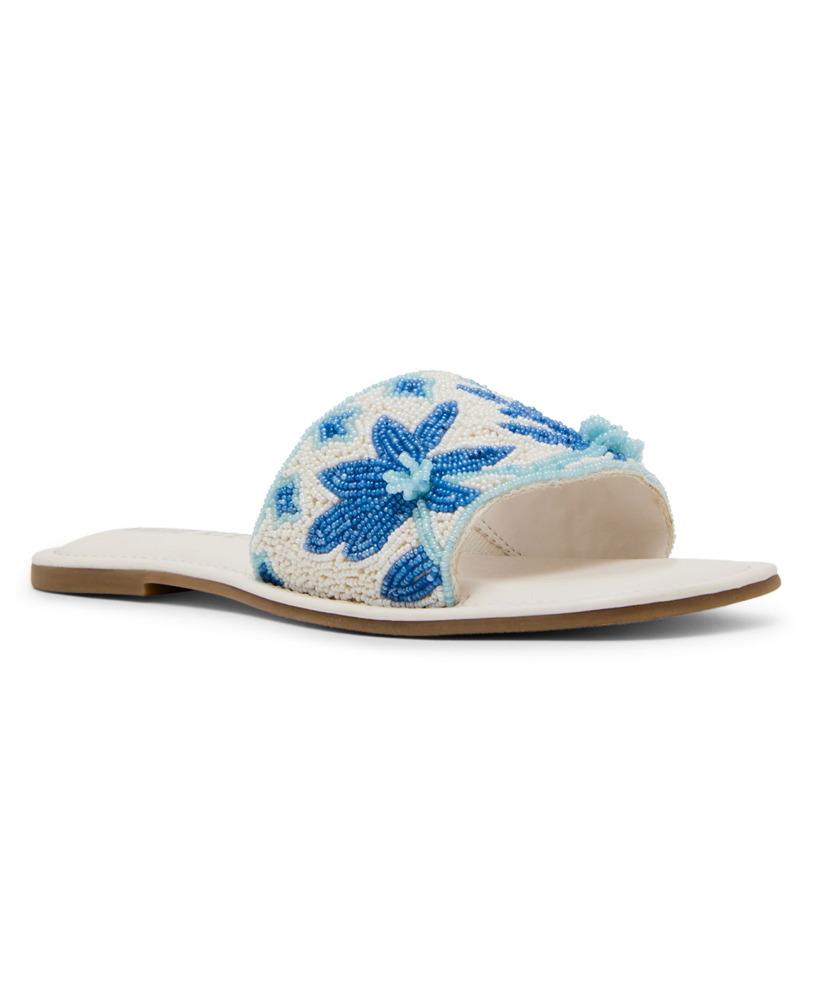 Женские сандалии Anne Klein Brianne Beaded Slide Flat