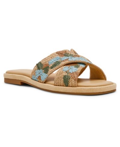 Женские сандалии Anne Klein Khloe Crossband Slide Flat