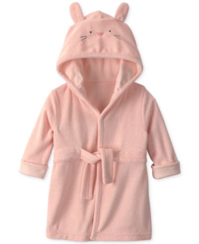 Carter's Baby Girls' Bunny Terry Bath Robes
