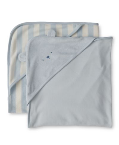 Carter's Детские махровые полотенца с медведями, 2-Pack