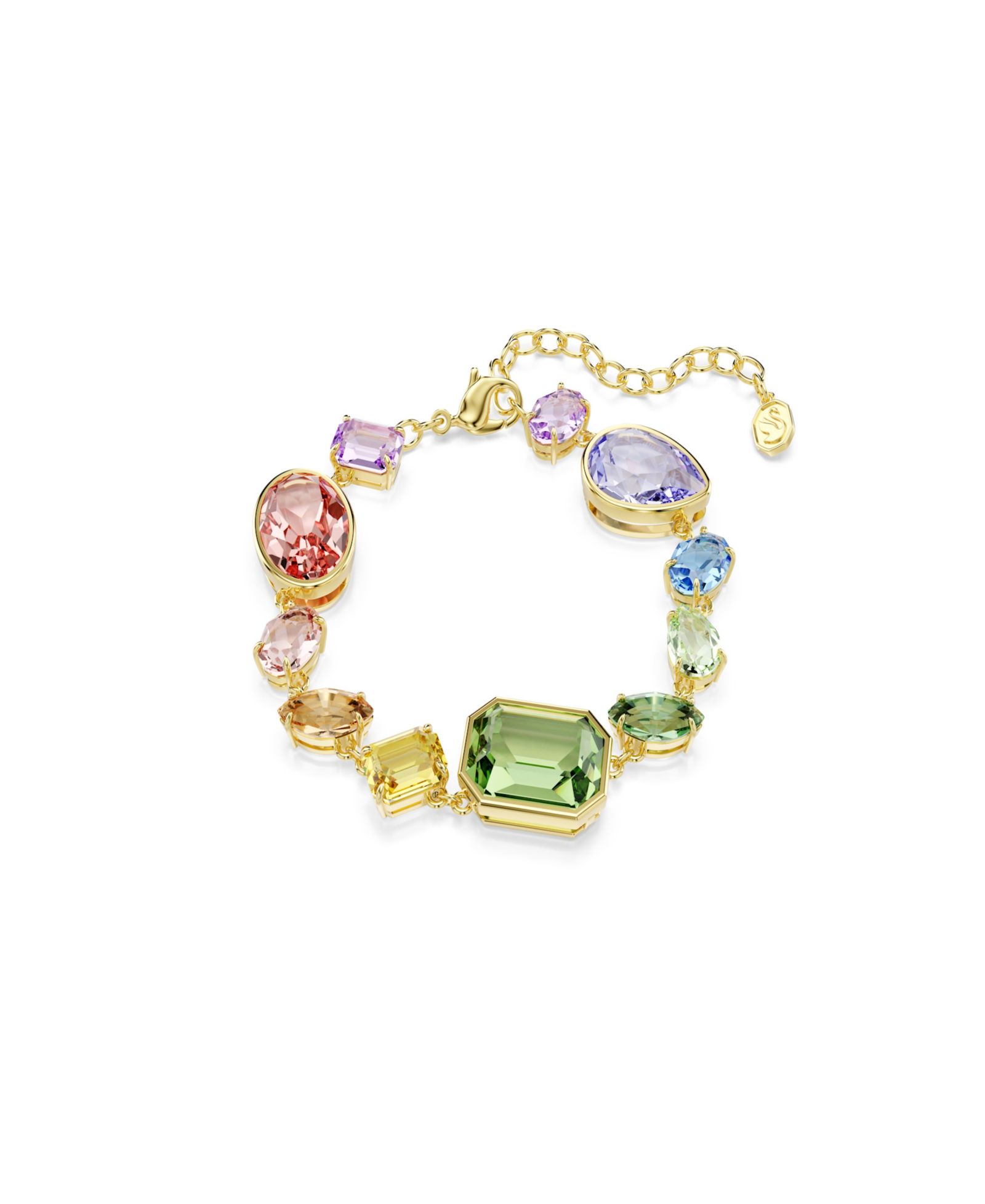 Swarovski золотистый браслет Gema
