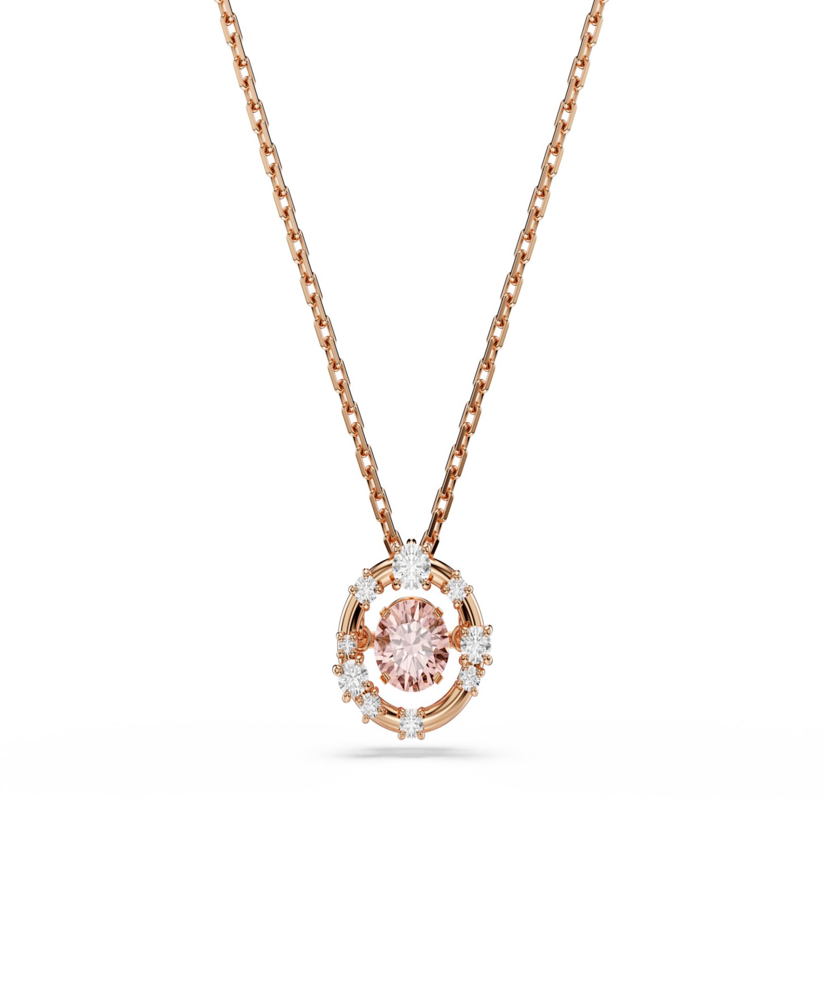 Swarovski Rose Gold-Tone Plated Constella Pendant Necklace