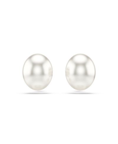 Swarovski серьги-гвоздики Matrix с напылением из родия