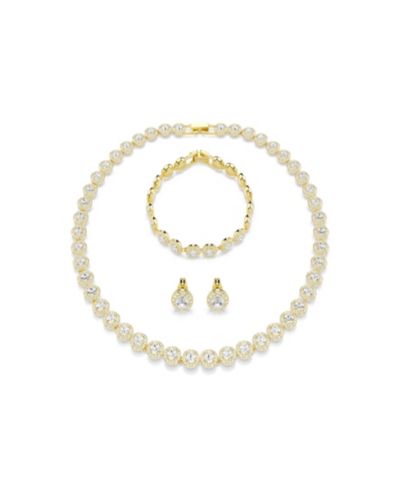 Swarovski Gold-Tone Plated Una Angelic Set