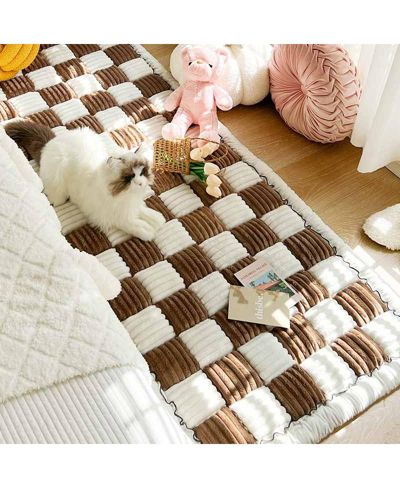 FunnyFuzzy  Garden Chic Cotton Sofa Seat Pad