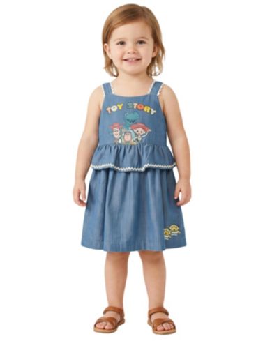 Детское платье Disney Baby Girls' Toy Story Chambray Sleeveless