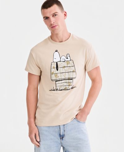 Мужская футболка Sun + Stone с графическим принтом Snoopy Camo