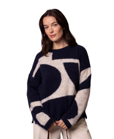 Женский абстрактный геометрический свитер Celtic & Co. Women's Abstract Geo Sweater