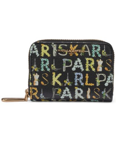 Мини-кошелек KARL LAGERFELD PARIS на молнии