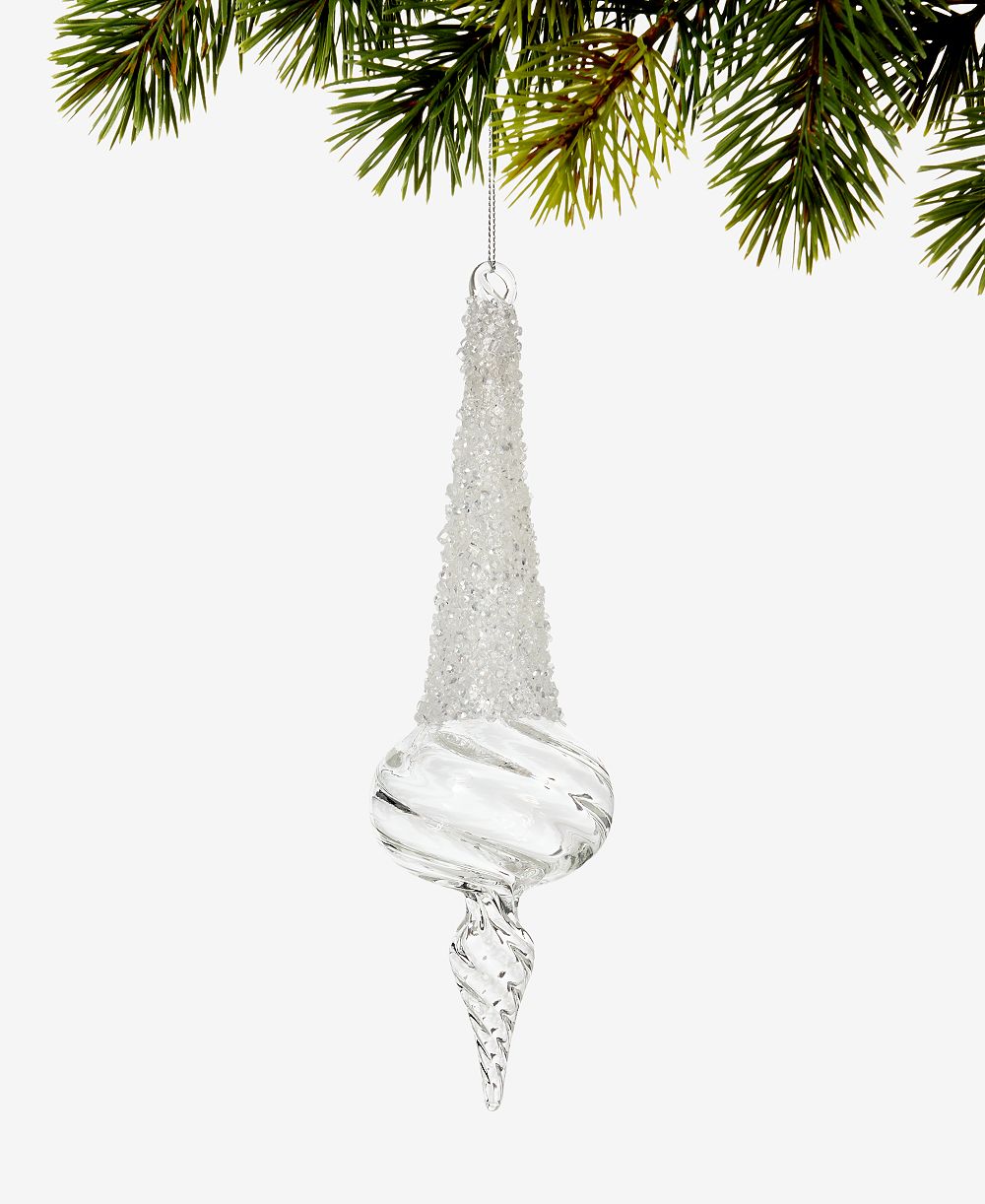 Елочная игрушка Holiday Lane Iced Delight Icicle Ornament, эксклюзив Macy's
