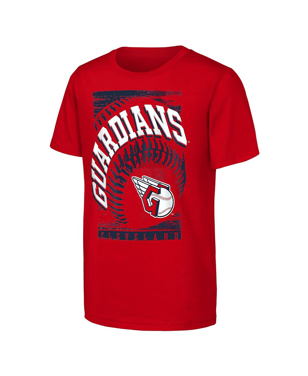 Детская футболка Outerstuff Red Cleveland Guardians Speed Pitch