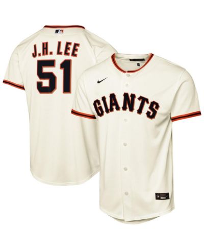 Детская реплика джерси Nike Jung Hoo Lee San Francisco Giants Home