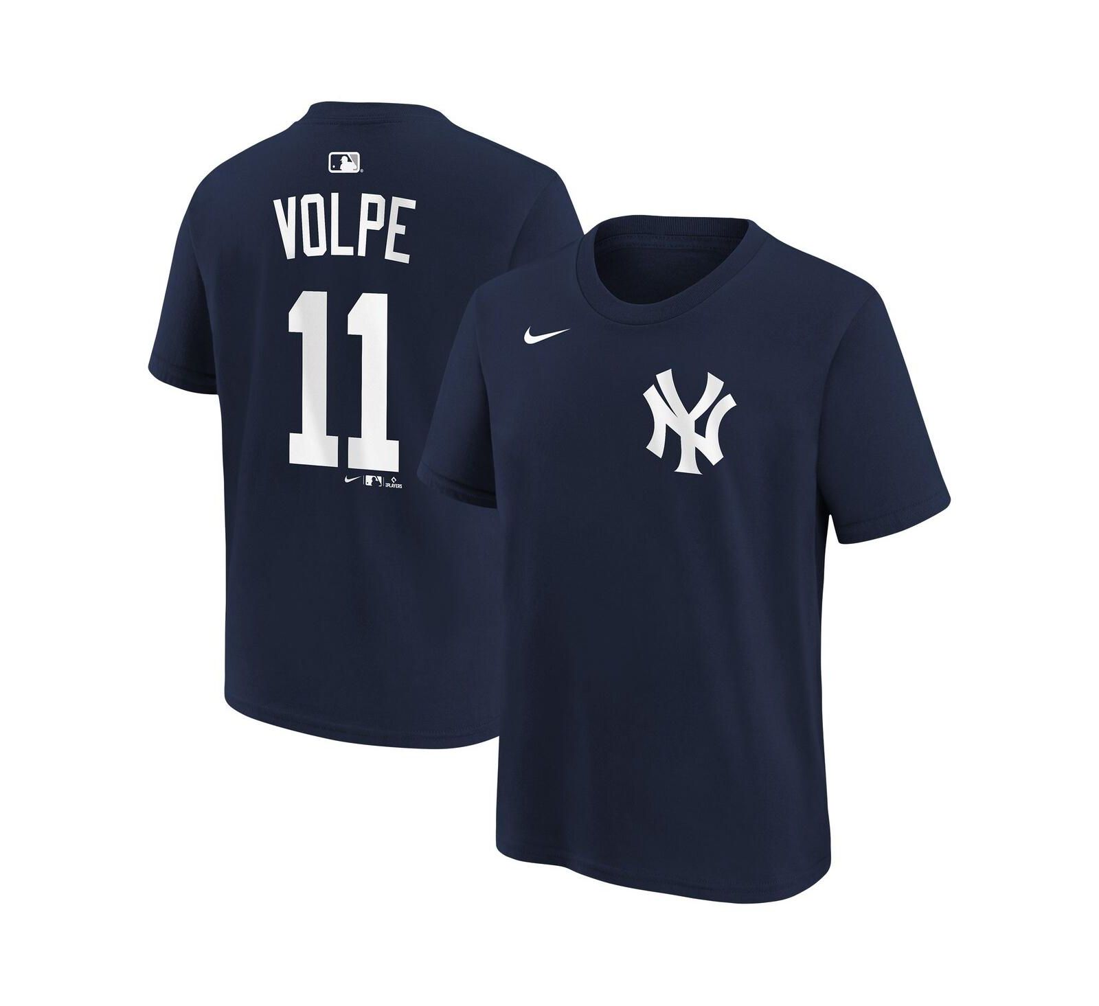 Nike футболка Nike Anthony Volpe New York Yankees для мальчиков и девочек