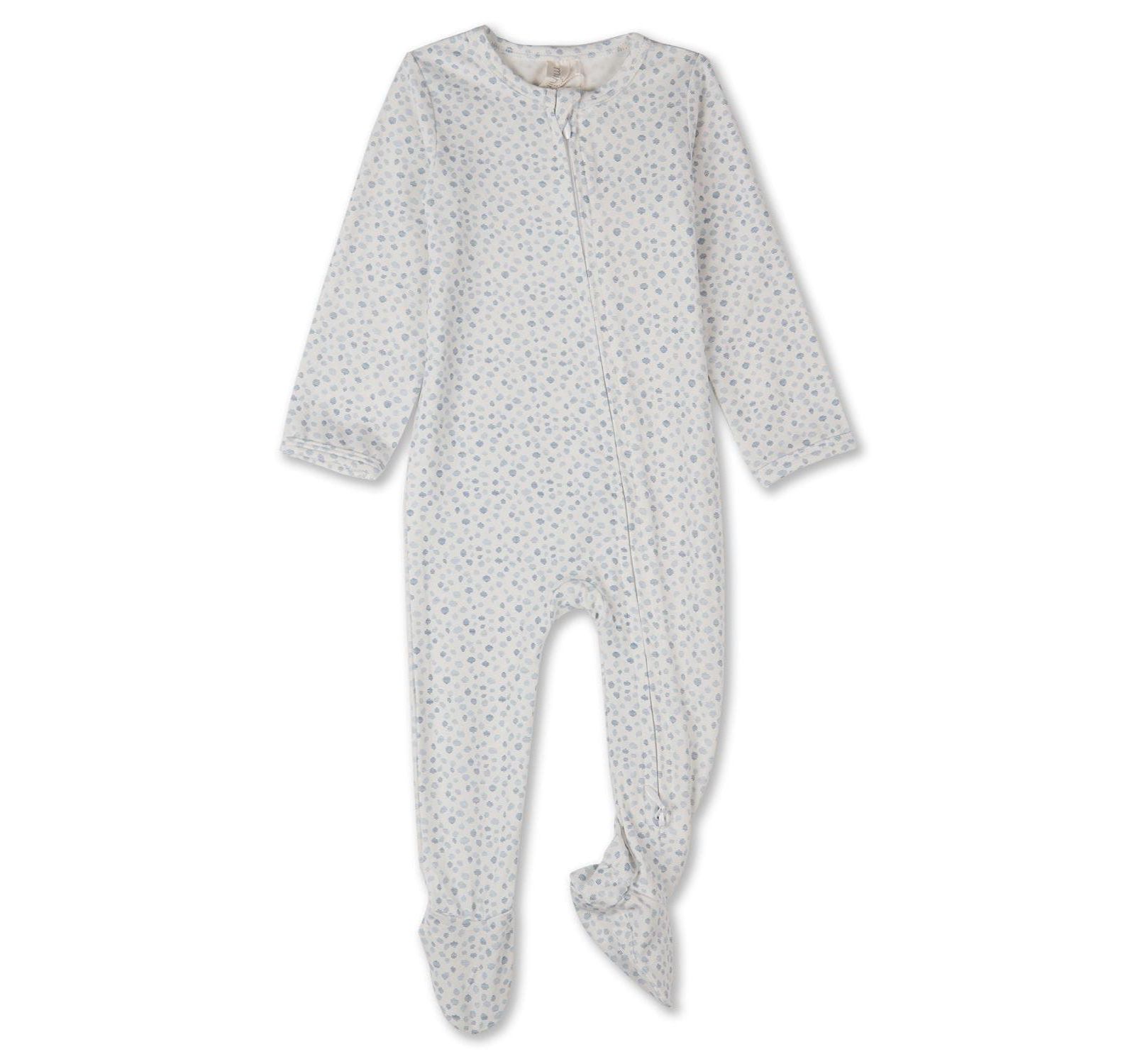 Детский комбинезон MeMoi Baby Boys Abstract Spots из вискозы с молнией спереди