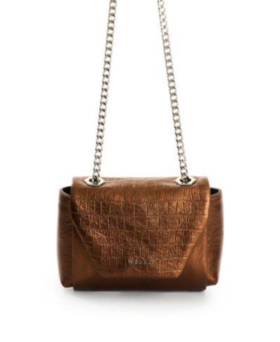 Velez  Women'sLeather Crossbody Bag with Chain